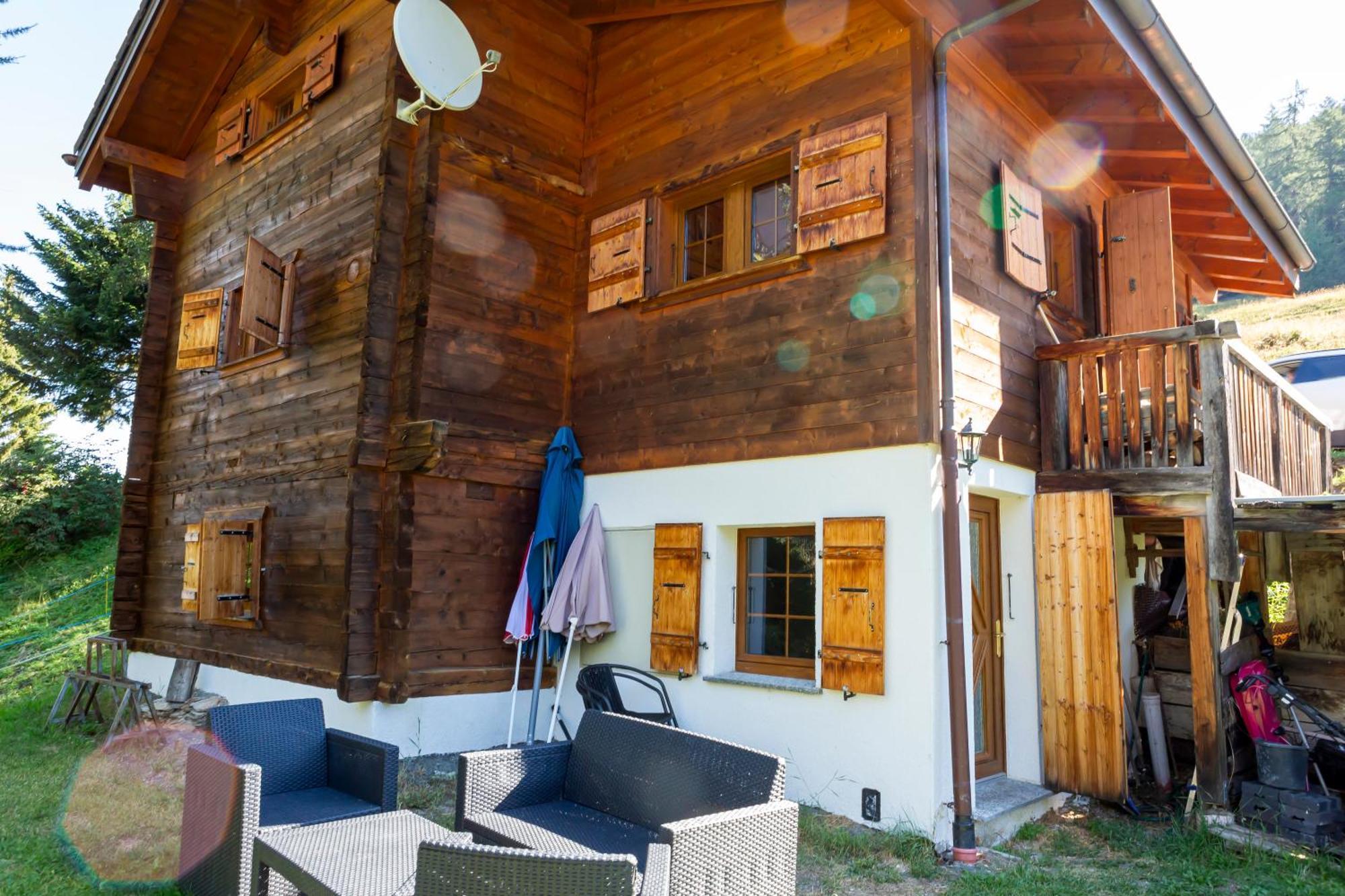 Chalet Edelweiss Hérémence Exteriör bild