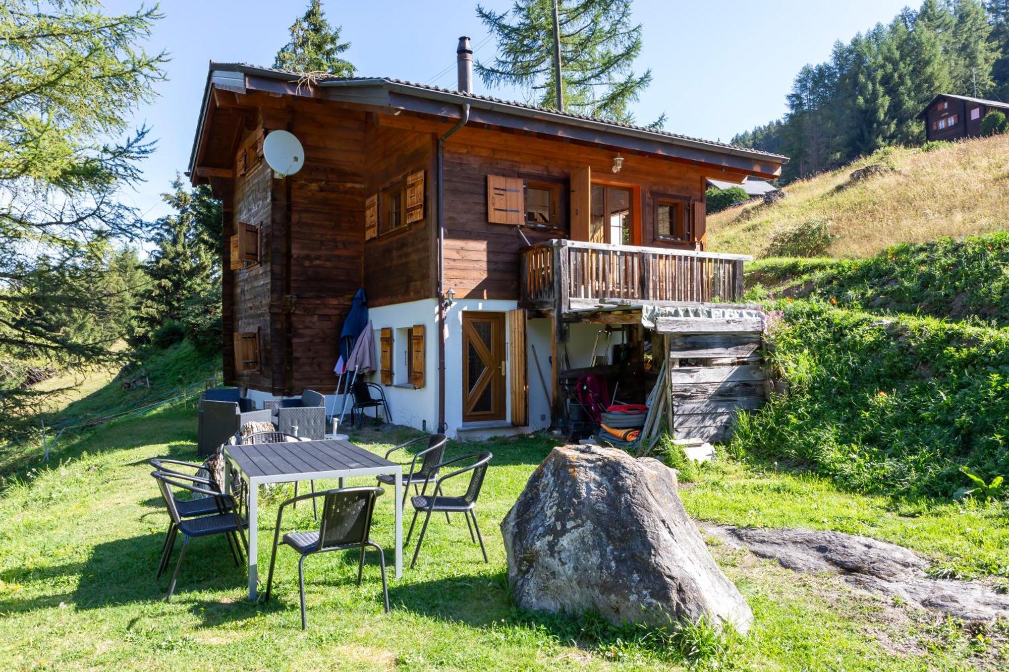 Chalet Edelweiss Hérémence Exteriör bild
